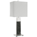 Pilaster Black Marble Table Lamp - UTT3213
