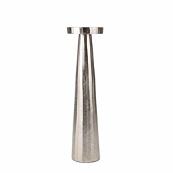 Aluminum 21" Pillar Holder - Silver 