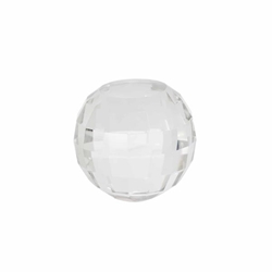 Crystal 4" Orb- Clear 