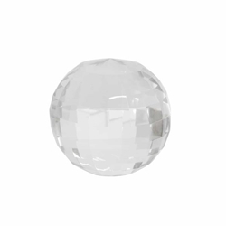 Crystal 5" Orb- Clear 