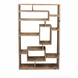 Wooden Wall Shelf- Brown 