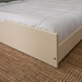 Solid Wood Twin Trundle Bed - White - WEF1003