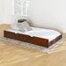 Solid Wood Trundle Bed - Espresso - WEF1006