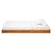 Solid Wood Trundle Bed - Honey - WEF1007
