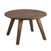 30" Acacia Round Coffee Table - Dark Brown - WEF1053
