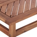 Patio Wood Coffee Table - Brown - WEF1055