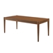 46" Tapered Leg Coffee Table - Acorn - WEF1057
