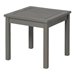 20" Simple Outdoor Side Table - Grey Wash - WEF1062