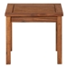 Patio Wood Side Table - Brown - WEF1063