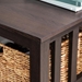 Rustic Wood Coffee Table - Espresso - WEF1085