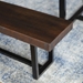 60" Solid Wood Dining Bench - Mahogany  - WEF1166