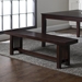 60" Wood Dining Bench - Cappuccino  - WEF1170
