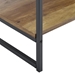 40" Industrial Metal Accent Coffee Table - Reclaimed Barnwood - WEF1173