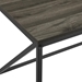 40" Modern Geometric Coffee Table - Slate Grey - WEF1192