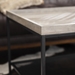 42” Tray Coffee Table with Mesh Metal Shelf - Grey Wash - WEF1210