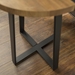 Rustic Side Table - Reclaimed Barnwood - WEF1227