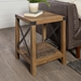 Rustic Wood Side Table - Reclaimed Barnwood - WEF1230