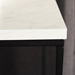 Modern Side Table - Faux White Marble - WEF1294