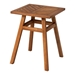 Patio Wood Side Table - Brown - WEF1314