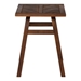 Patio Wood Side Table - Dark Brown - WEF1315