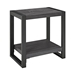 angelo:HOME 24" Industrial Side Table - Charcoal - WEF1333