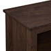 58" Rustic Wood TV Stand - Traditional Brown - WEF1364
