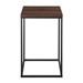 Modern Square Side Table - Dark Walnut - WEF1435