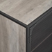 52" Industrial Metal & Wood TV Stand - Grey Wash - WEF1467