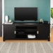 70" Traditional Wood TV Stand - Black - Style A - WEF1506