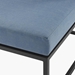 Outdoor Modern Modular Patio Side Chair - Blue - WEF1576
