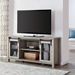 58" Industrial TV Stand - Grey Wash  - WEF1586