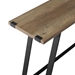 46" Modern Industrial Entryway Table - Reclaimed Barnwood - WEF1650