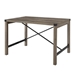 48" Industrial Farmhouse Dining Table - Grey Wash - WEF1660