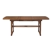 Acacia Wood Outdoor Patio Butterfly Dining Table - Dark Brown - WEF1675