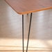 60" Mid Century Modern Dining Table - Walnut            - WEF1684