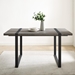 60" Urban Blend Dining Table - Grey Wash - WEF1692