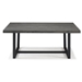 72" Rustic Solid Wood Dining Table - Grey 
 - WEF1699