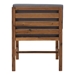 Modular Outdoor Acacia Armless Chair - Brown - WEF1701