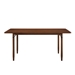 68" Modern Wood Dining Table - Walnut - WEF1704