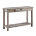48" Rustic Entryway Table - Grey Wash - WEF1785