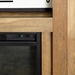 48" Wood Corner Fireplace TV Stand - Rustic Oak - WEF1791