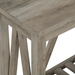 52" Modern Farmhouse Entryway Table - Grey Wash  - WEF1795