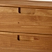 6 Drawer Mid Century Modern Wood Dresser - Caramel - WEF1845