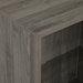 48" Mid Century Modern Bookcase - Slate Grey - WEF1873