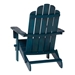 Patio Wood Adirondack Chair - Navy Blue Wash - WEF1967