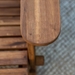 Acacia Wood Outdoor Patio Adirondack Chair - Brown - WEF1969