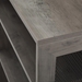 52" Mesh Side Industrial Bookshelf - Grey Wash - WEF2014