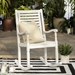 Patio Wood Rocking Chair - White Wash - WEF2025