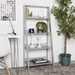 55" Modern Wood Ladder Bookcase - Grey - WEF2052