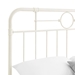 Metal Pipe Queen Bed - Antique White - WEF2060